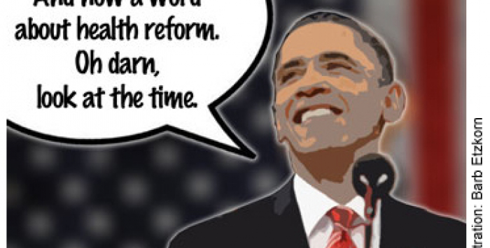 ‘44’ gives 44 words to health reform