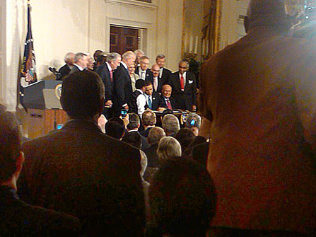 President Obama signs health reform into law