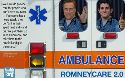 Mitt myths about ER care and the uninsured photo