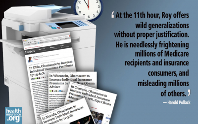 Forbes blogger, Romney surrogate, launches 11th-hour assault on Obamacare photo