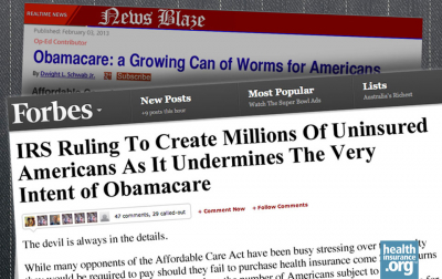IRS ruling a ‘disaster for Obamacare?’ Nope. photo
