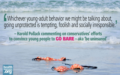 ‘Going bare’: risky, irresponsible suggestion photo