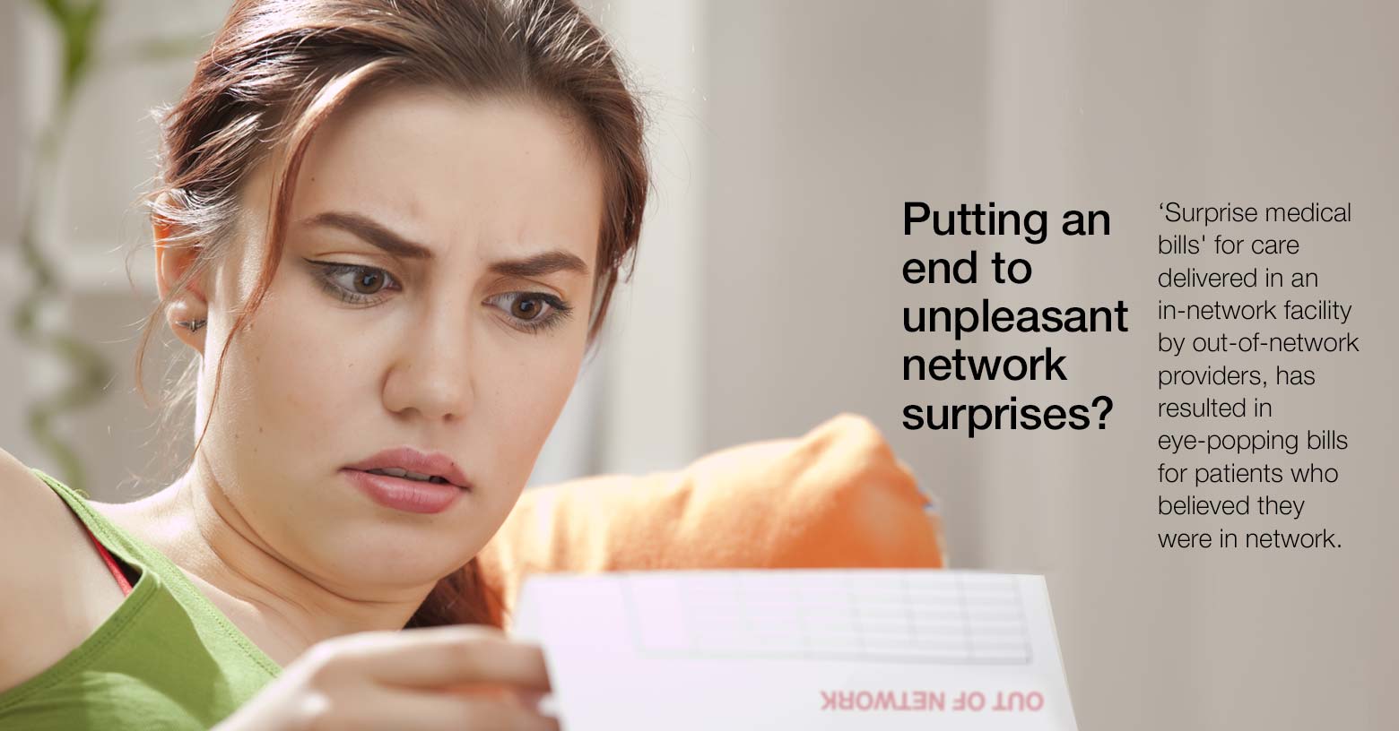Billing surprises out of network.