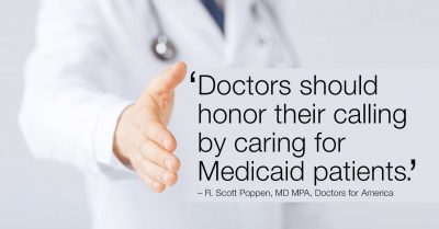 Medicaid patients deserve our care photo