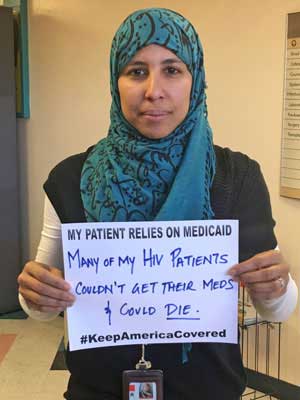My patient relies on Medicaid: Many of my HIV patients couldn't get their meds &amp; could die.