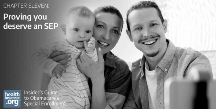 Proving you deserve a special enrollment period