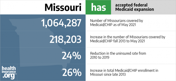 Missouri has accepted federal Medicaid expansion