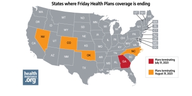 How Friday Health Plans insolvency will affect policyholders in five states