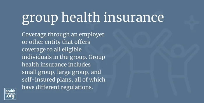 infographic regarding group health insurance