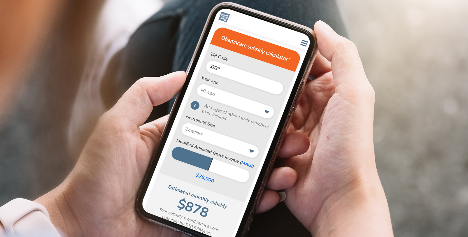 aca subsidy calculator