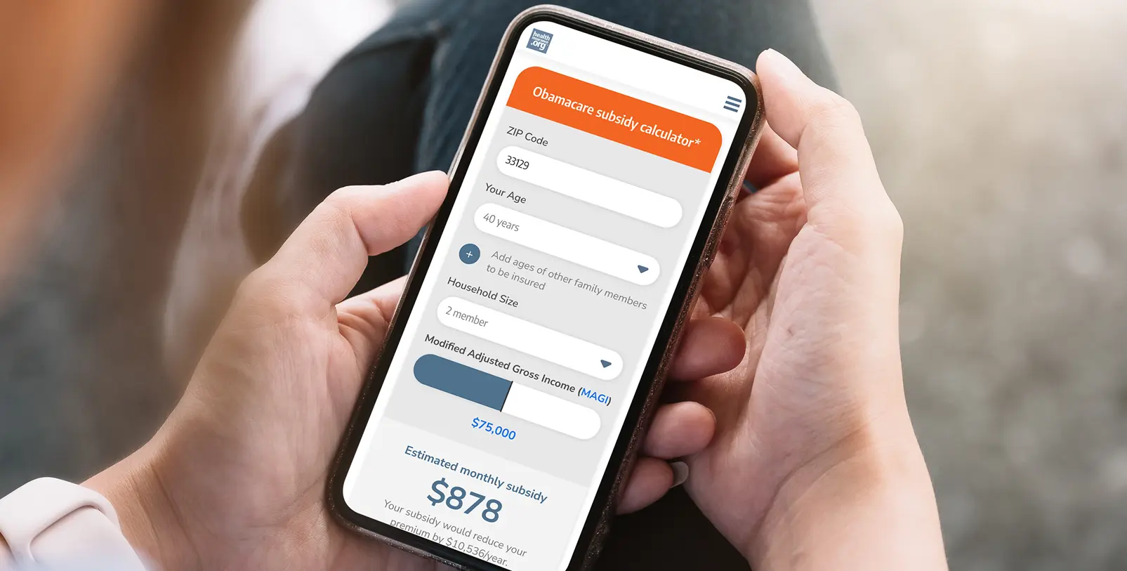 aca subsidy calculator
