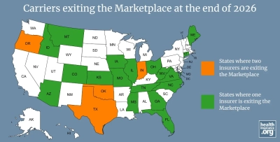 Health insurers are exiting the Marketplace again. Should consumers be worried? photo