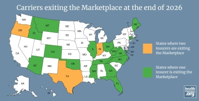 Health insurers are exiting the Marketplace again. Should consumers be worried? photo