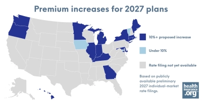 Health insurance premium increases for 2027: Proposed rates by state and what consumers should know photo