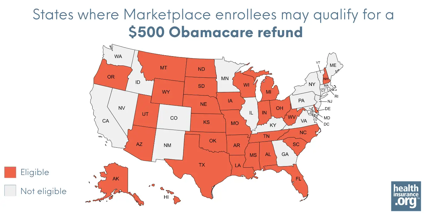 $500 Obamacare refund